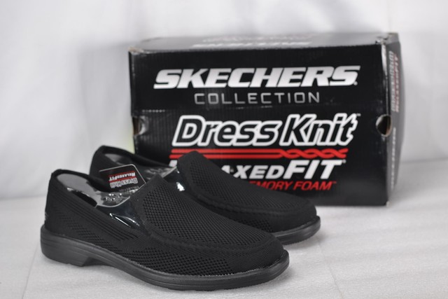 skechers dress knit relaxed fit