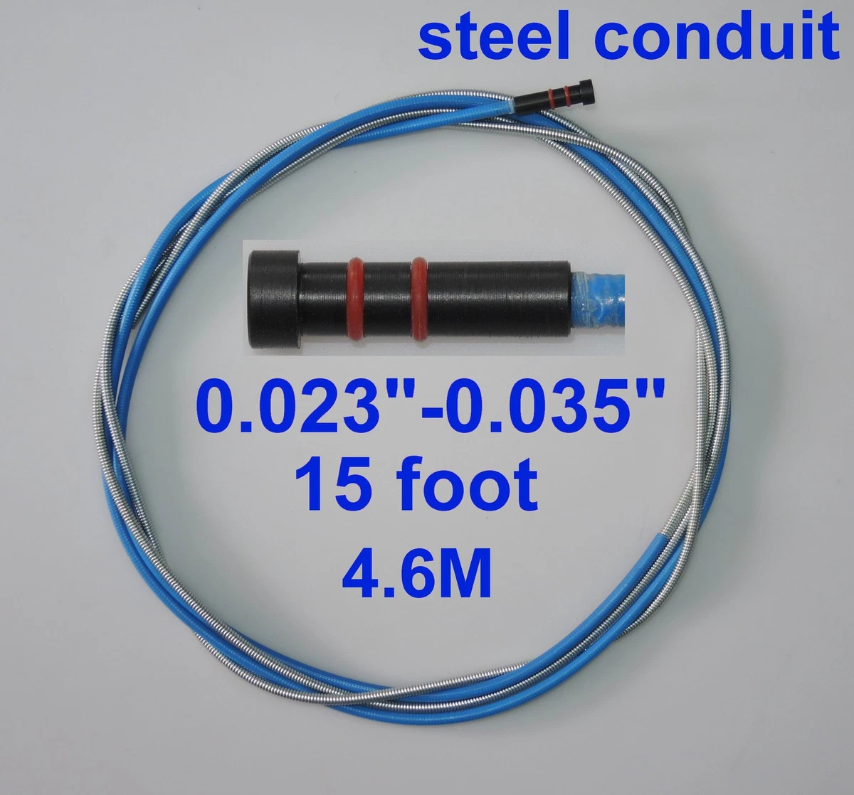 Steel Conduit Liner 15ft MIG Welding Guns Wire Size TWECO, 59 OFF