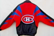 Montreal Canadiens Rare NHL Apex One Jacket Med/Lge Vintage Very Cool EUC