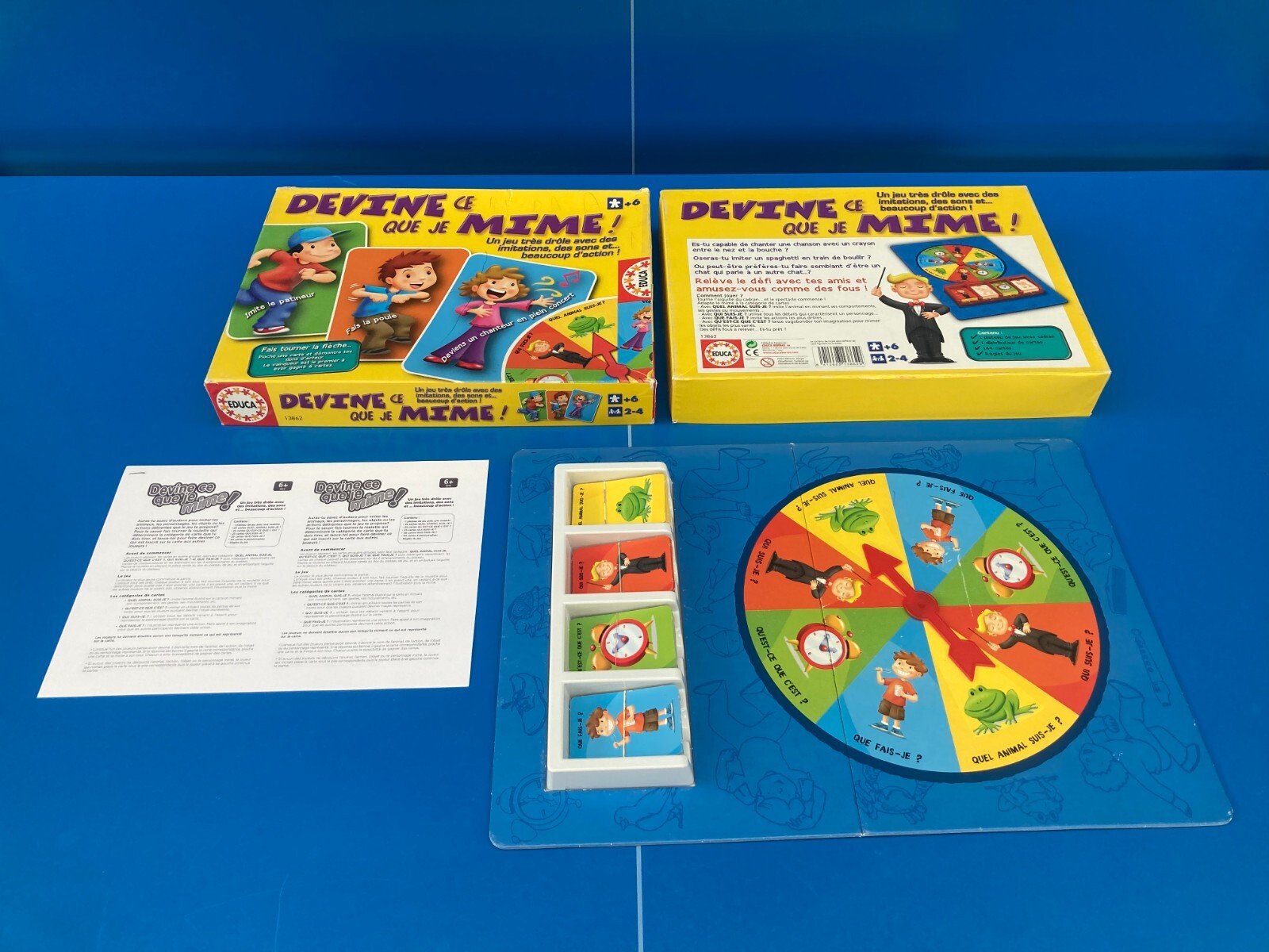Jeu De Société Educa - Devine Ce Que Je Mime - Dès 6 Ans - Neuf