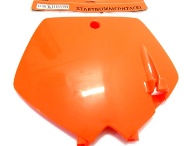 OEM Original KTM 65 SX 2002-2008 Vorne Kennzeichen (Orange) 46108007000X4 - Bild 1 von 4