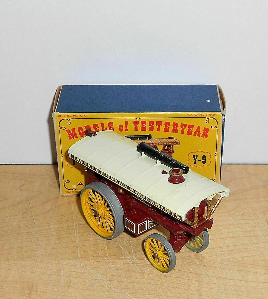 Matchbox MODELS OF YESTERYEAR Y9-1.3(S) 1924 FOWLER "BIG LION" SHOWMANS ENGINE - Image 4 of 4