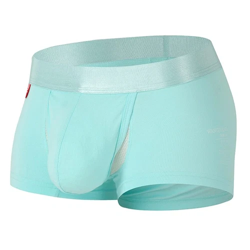 Herren Boxershorts separat konvex Beutel Baumwolle Unterwäsche offen Fliegerhöschen - Bild 10 von 14