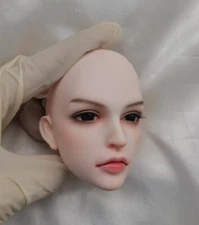 1/3 Bare Body Woman BJD Doll Eyes Face Makeup Resin Body Collect Figures Gifts