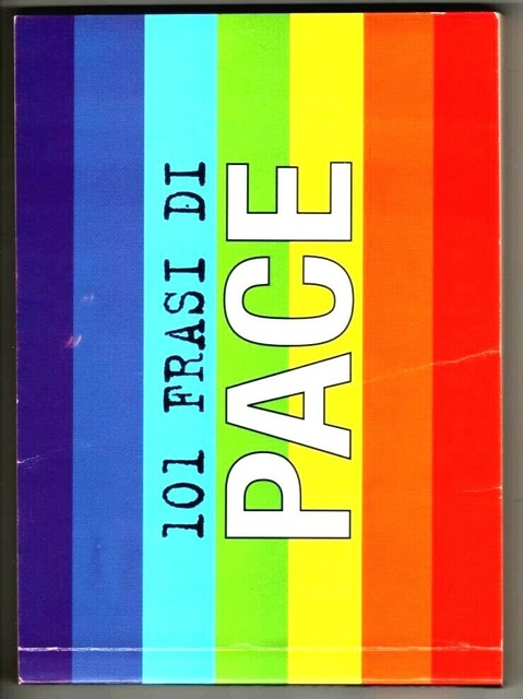 Comix 101 Frasi Di Pace Ed Franco Cosimo Panini Con Tre Adesivi Della Pace Acquisti Online Su Ebay