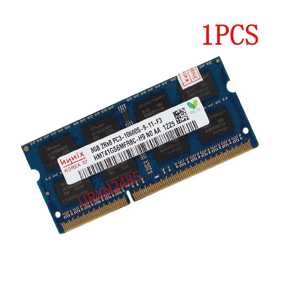8GB 4GB DDR3 1333MHz PC3-10600S sodimm 204Pin Laptop Memory SODIMM RAM Hynix LOT - Image 2 of 4