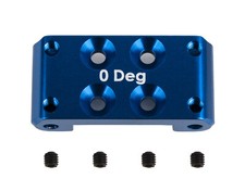 Team Associated B7  B7d FT Aluminum Front Bulkhead 0 Deg. 92436