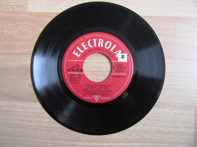 Rudolf Schock: Single 7''  Serenata / Still wie die Nacht/  La Paloma -Electrola
