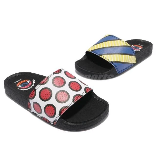 ADIDAS Sandali Adilette Boost ARTIST Craig & Karl Slides GY5351 US da uomo 4 Wms 5