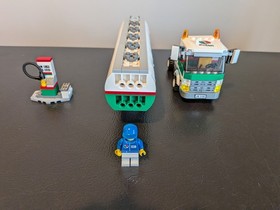 LEGO CITY LOT: Tank, Cargo, Tractor (3180, 7733, 7634) Complete w/Instructions