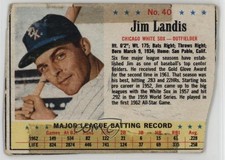 1963 Post Jim Landis #40 1tm2