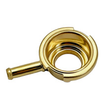 Universal Brass Weld On Type 32mm Id Copper Radiator Filler Neck 1.25 Inch
