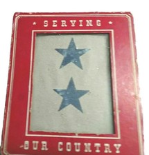United States Armed Forces Plaque Serving Our Country 2 Stars Plaque Cohen Bros