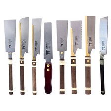 Japanische S&auml;gen aus Holz Ryoba, Dozuki, Kataba & Flush Cut Zugs&auml;ge Temple TOOL