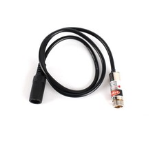 650nm Red Line Laser Module Industrial Adjustable Focus 10mm DC Plug Cross