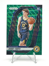 2024-25 Panini Prizm Basketball - Johnny Furphy #237 (RC) Green Prizm
