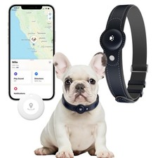 Smart Pet Collar Waterproof Locator GPS Real Time Tracker Anti-lost For Dogs iOS