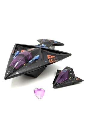 Starcom 1986 Shadow BAT Set Shadowbat Coleco 2 Fahrzeug Ersatzteile RF
