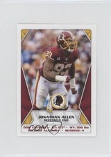 2020 Panini NFL Sticker & Card Collection Stickers Jonathan Allen #353 00ah