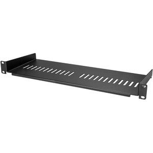 Startech 1U Vented Server Rack Cabinet Shelf Fixed 7In Deep Cantilever Rackmount
