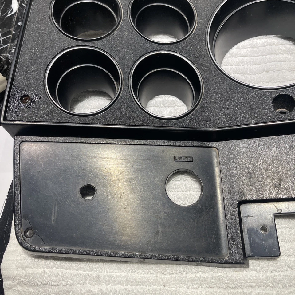 Camión Chevy GMC 1973-1987 C/K bisel calibre tablero 1984 negro Foto 3 de 4