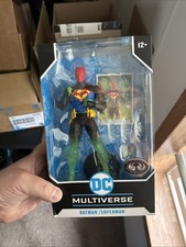 McFarlane DC Multiverse Batman Superman Fusion Platinum Edition Chase Figure Toy