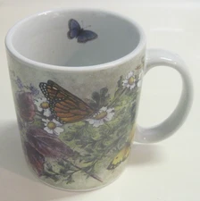Lang and Wise HERB GARDEN Ceramic Coffee Mug  Art By Sherri Buck Baldwin 2001