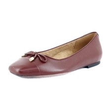 Vionic Klara Women's Flats Syrah Burgundy Leather Size 10 N