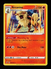 Arcanine 028/192 Rare Rebel Clash Pokemon Cards