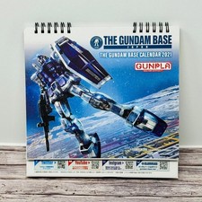 Gundam Base Japan 2021 Desktop Calendar Rare Japan Import US Seller