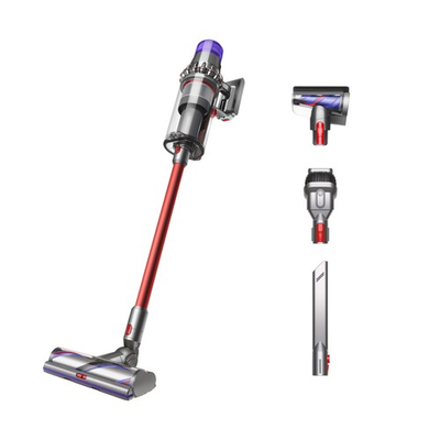 #ad SV29 Outsize Cordless Vacuum Cleaner Nickel Red Refurbished $279.99