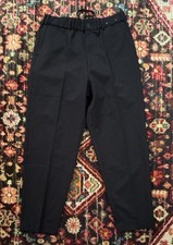 NEW Uniqlo U Christian LEMAIRE LARGE Wide Fit Pants Black 32/29