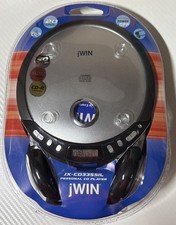 jWIN JX-CD335SIL Personal CD Player New Sealed