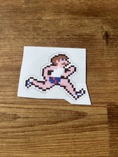 Personaggio Track & Fiel / Hyper Olympic - adesivo cult retrò - C64 ATARI AMIGA