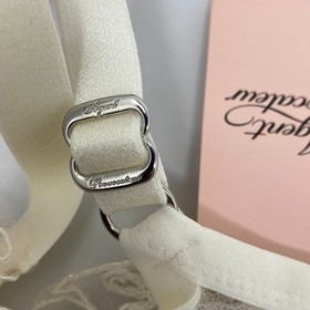 Agent Provocateur Lindie White Bridal Bra 36DD NWT