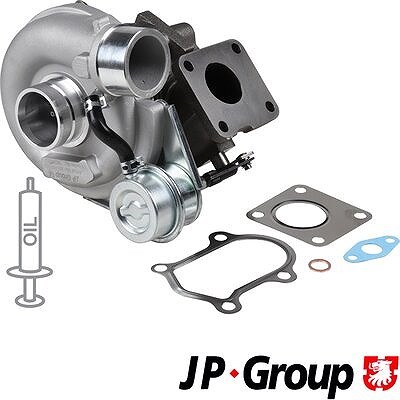 JP GROUP Lader, Aufladung  u.a. für FIAT, OPEL