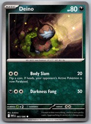 Deino 065/086 White Flare Common