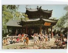 Postcard Lixia Pavilion Daming Lake Jinan China
