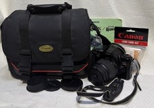 Canon EOS Rebel XS 35mm Film SLR With 35-80mm Camera Black Tested B-5