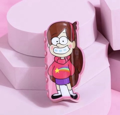 New DISNEY Gravity Falls MABLE Claw Clip PINK Hair Clips Barrette CARTOON