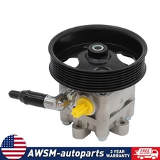 Power Steering Pump w/ Pulley For 2007-2014 Nissan Altima Maxima Murano 3.5L V6
