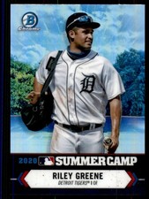2021 Bowman Chrome #SC-5 Riley Greene 2020 Summer Camp