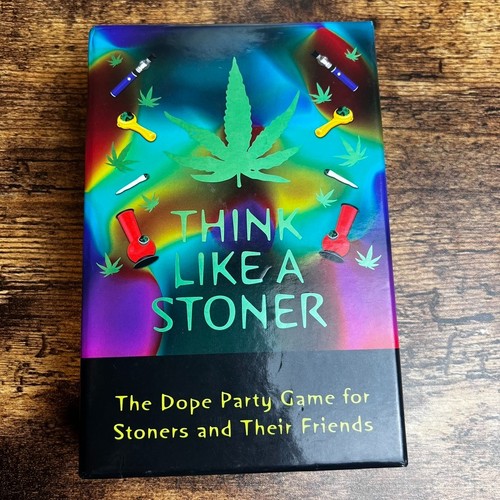 Think Like A Stoner The Dope Party Game For Stoners & Their Friends