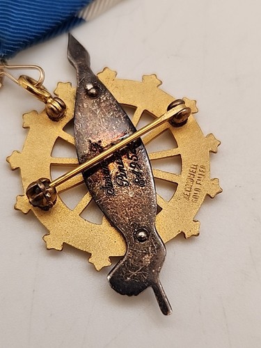 DAR Daughters of the American Revolution Ribbon Pin Pasco County Florida Chapter - Picture 6 of 11