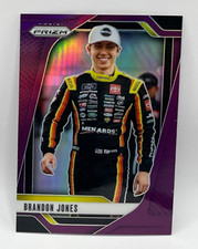 2025 Panini Prizm Racing BRANDON JONES Purple Prizm /99 O'Reilly Auto