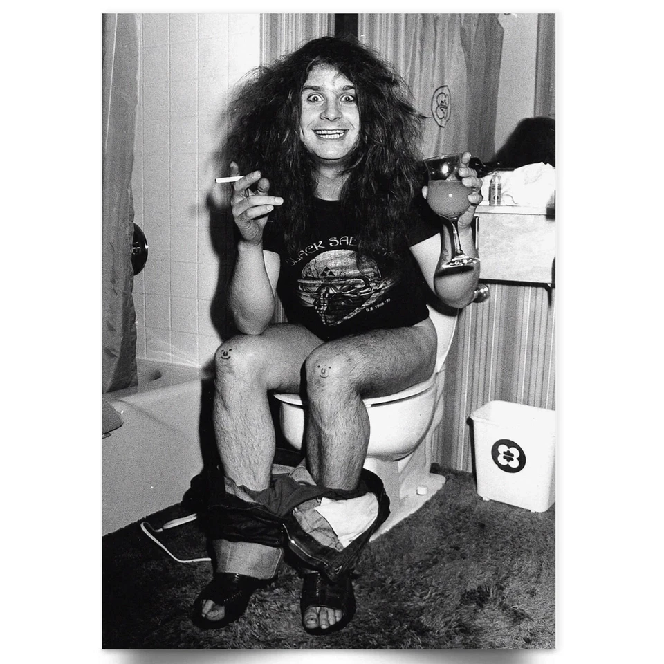 Ozzy Osbourne Black Sabbath Wall Art Poster A5 A4 A3 Photo Paper Print