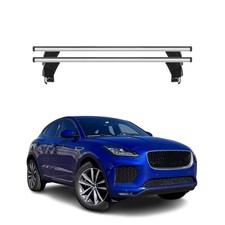 Menabo Dachtr&auml;ger Grundt&auml;ger f&uuml;r Jaguar E-Pace 2018-2024 50kg Alu Silber 2 tlg