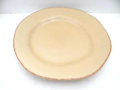 Pier 1 Elemental Honey Dinner Plate Earthenware