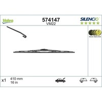 Wischblatt Valeo 574147 Silencio Conventional Single FüR Ford Nissan Peugeot Vw