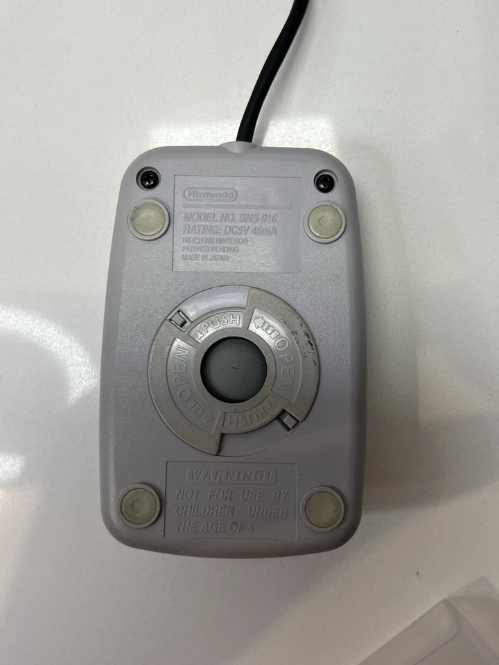 Mario Paint - Super Nintendo SNES, 1992 - Cart Cartridge + Mouse + Manual - Image 4 of 4